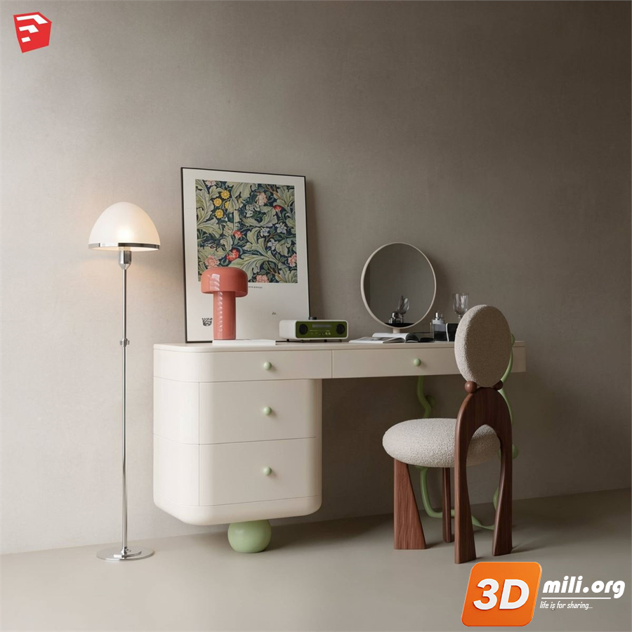 Dressing Table Skp Files 